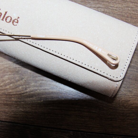 BNWT SS23 CHLOE METALLIC ROUND SUNGLASSES - Picture 3 of 6